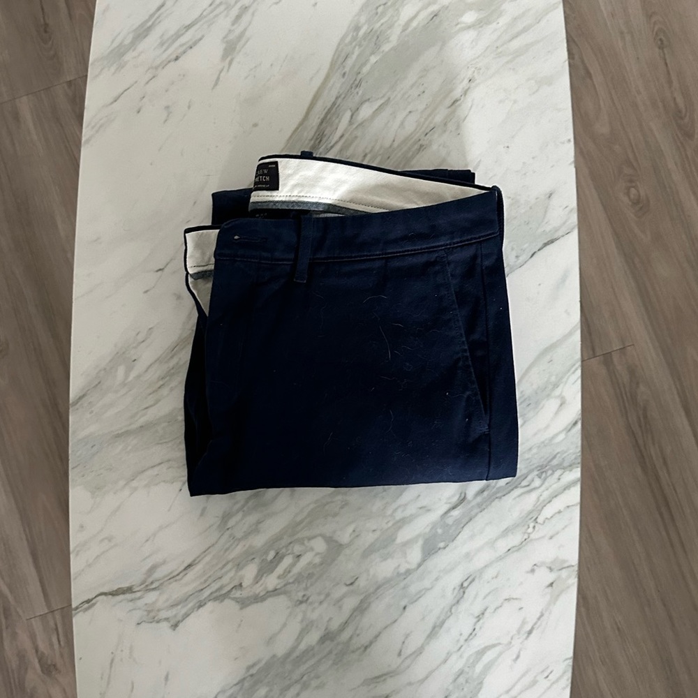 J Crew Stretch navy slack 33 waist